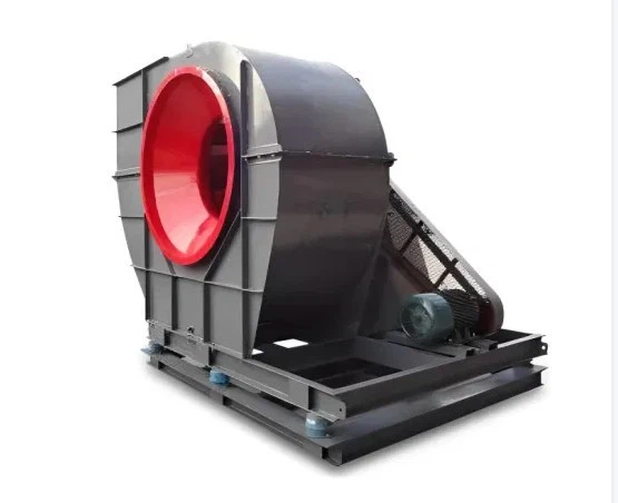 Fann ta 'l-exhaust tal-bojler industrijali bi fluss ta' arja għoli għal impjanti ta 'l-enerġija